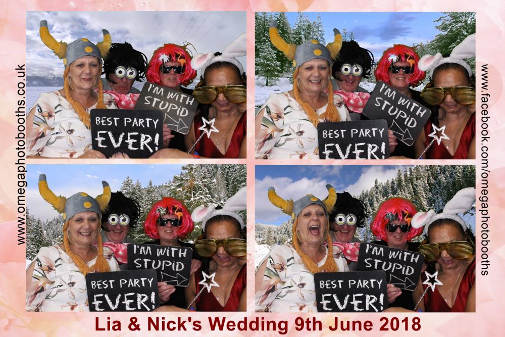 Lia & Nick's Wedding | View more photos from the event at gallery.omegaphotobooths.co.uk/u/Omega-Photobooths/Lia-Nicks-Wedding